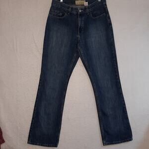 Old Navy Jeans Womens 10 Regular 100% Cotton Jeans (Vintage?) Boot-Cut Low Waist